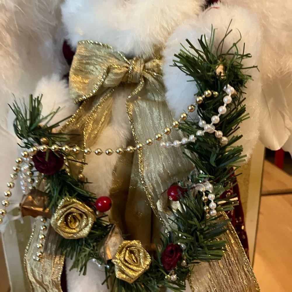 EUC Grandeur Noel Celestial Angel with box.  Used only a few times. 16”